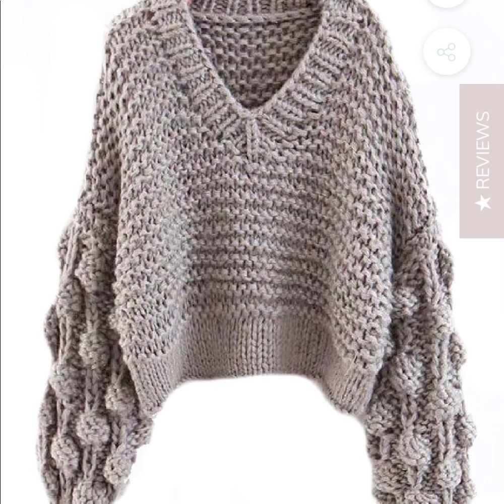 Kaitlyn Pom Pom Sweater